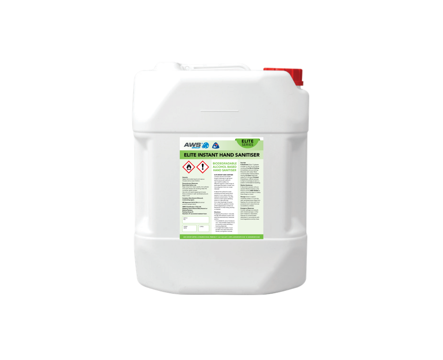 Elite Instant Hand Sanitiser image 2